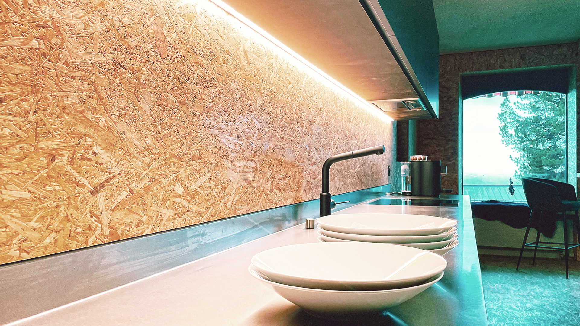 Küchenzeile Bergwerk Rigi